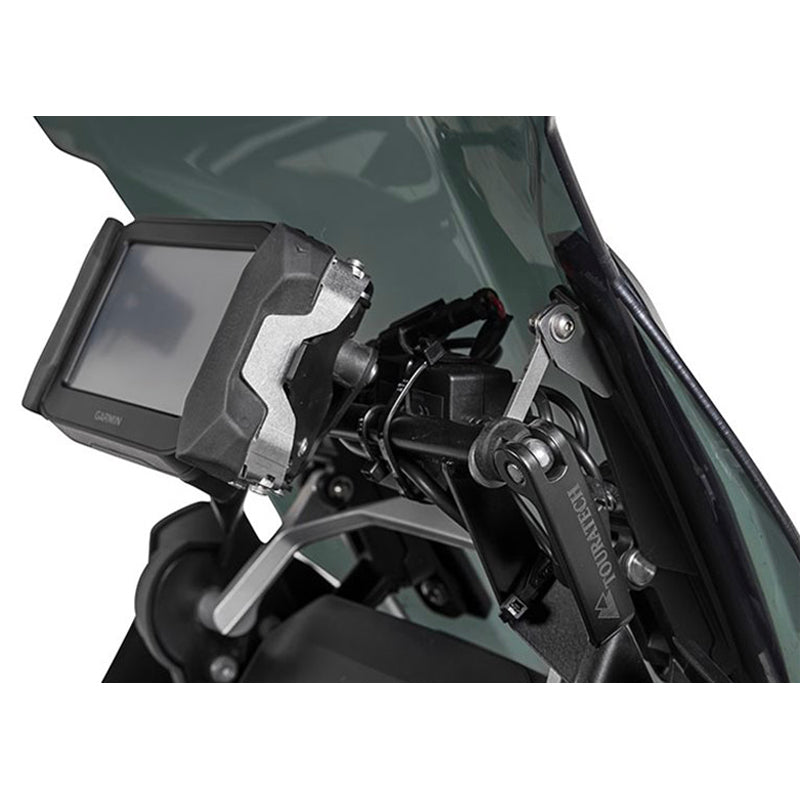 Touratech Windscreen Stabilizer With GPS Mounting Bracket For BMW R1250GS | R1250GS Adventure | R1200GS (LC) | R1200GS Adventure (LC)