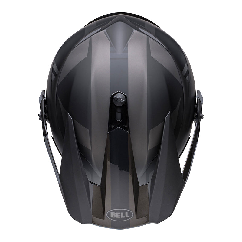 Bell MX9 Adventure Helmet | Marauder Blackout With 2 Visors