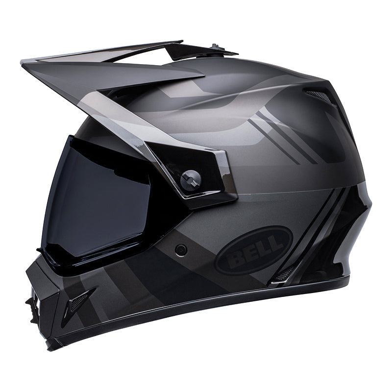 Bell MX9 Adventure Helmet | Marauder Blackout With 2 Visors