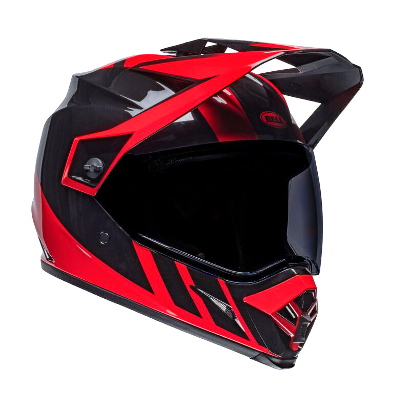 Bell MX9 Adventure Helmet | Dash Red Black