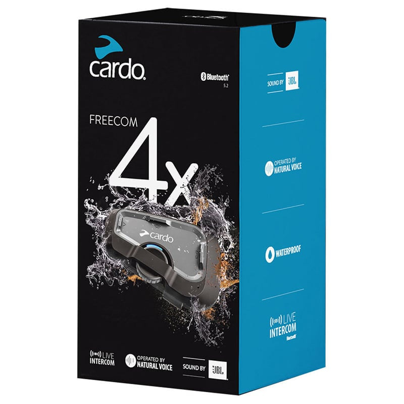 Cardo Freecom 4X Bluetooth System | Single