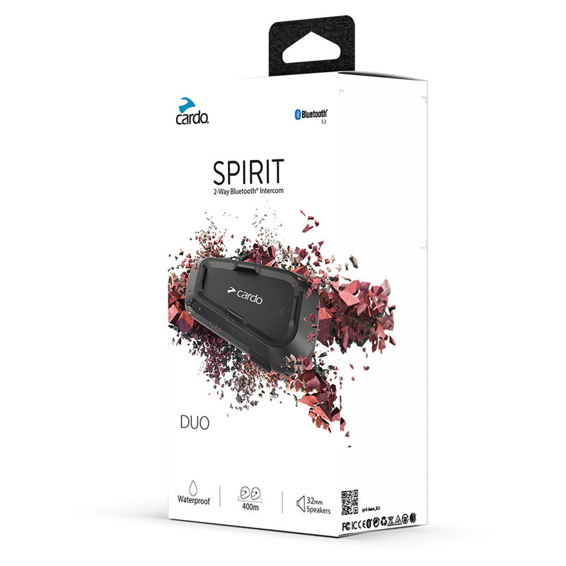 Cardo Spirit HD Bluetooth System | Single