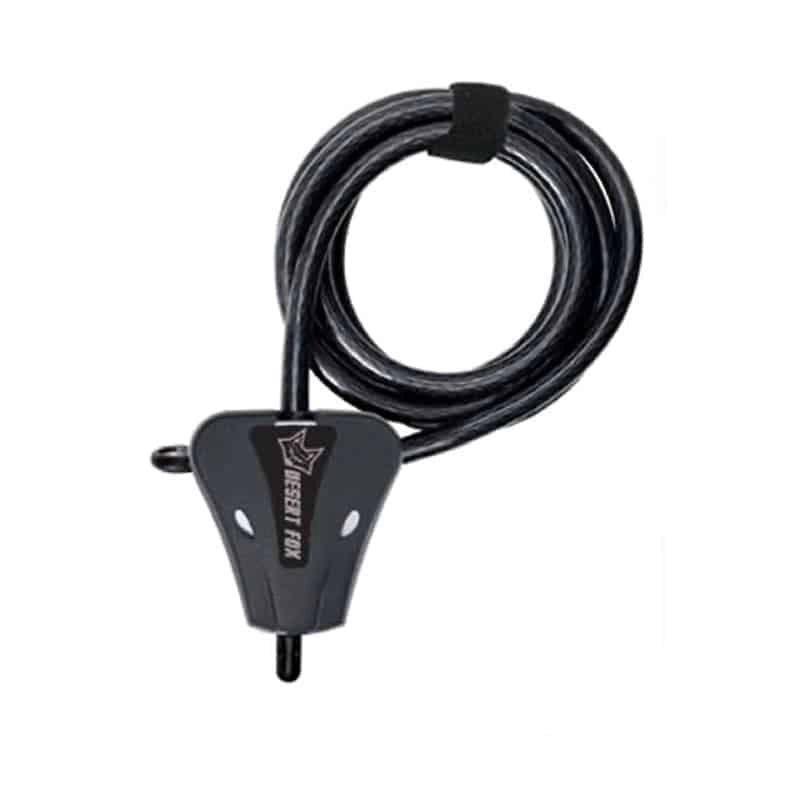 Desert Fox Hawkeye Motorcycle Luggage Cable Lock For Soft Luggage | Saddle bags