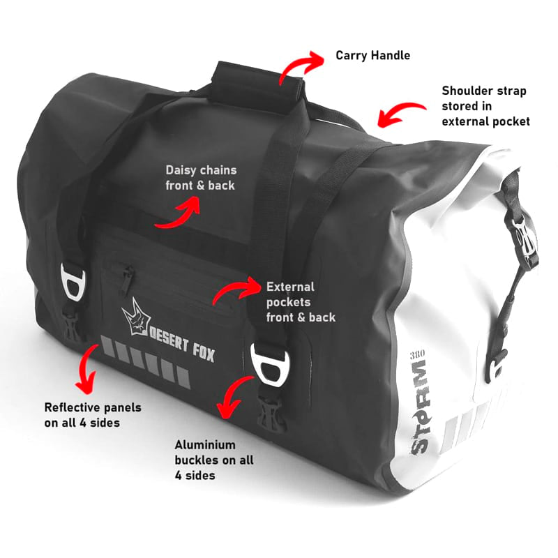 Desert Fox Storm 380 Drybag With Cargo Net