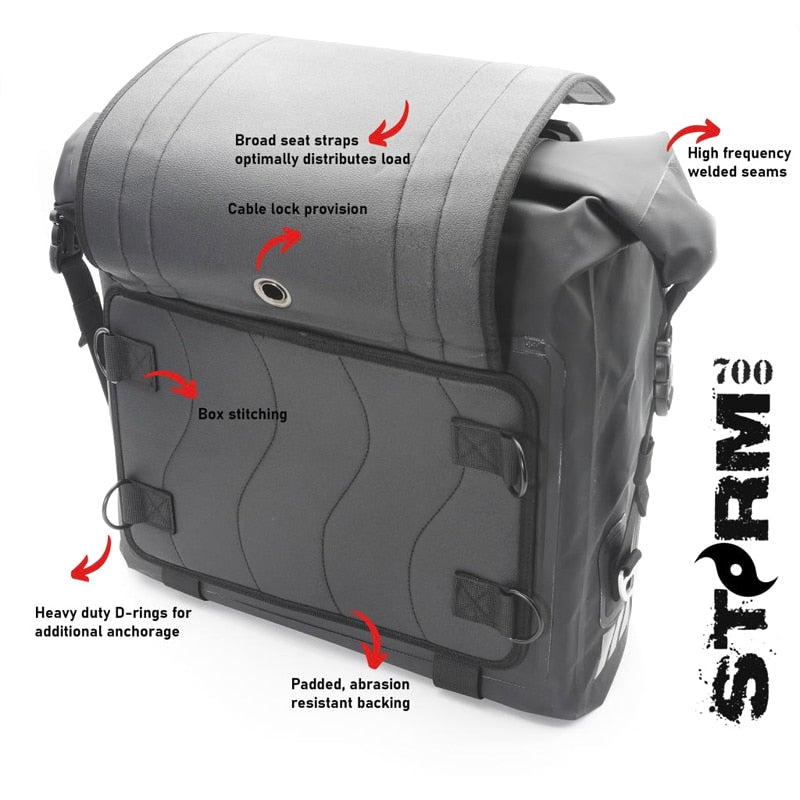 Desert Fox Storm 700 Saddle Bags