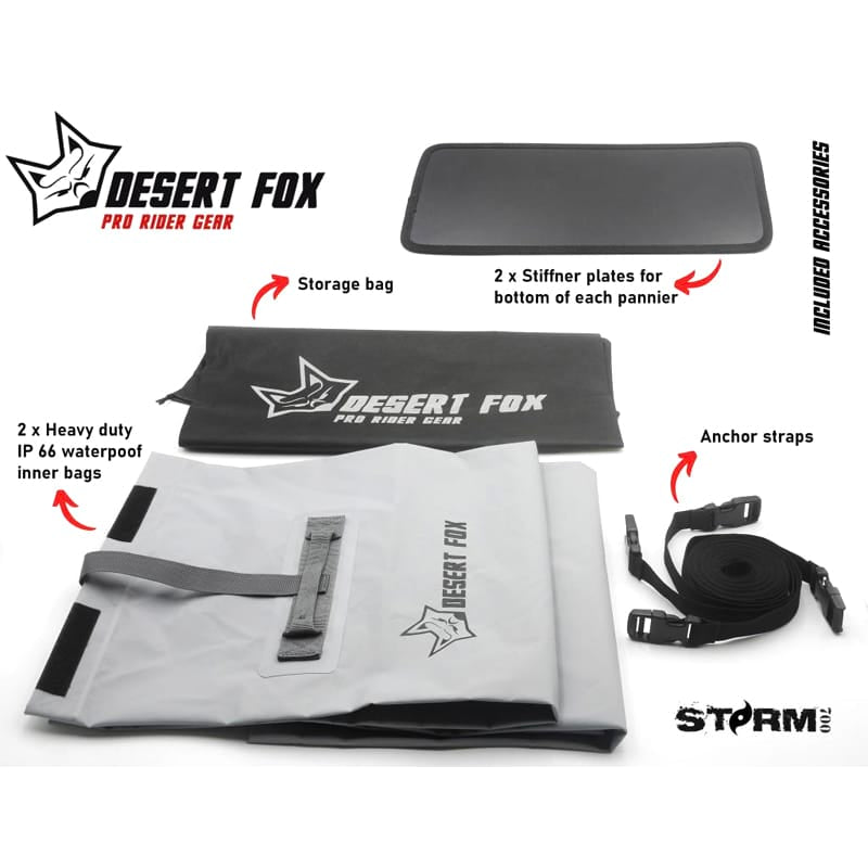 Desert Fox Storm 700 Saddle Bags