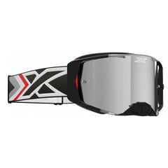 EKS X Brand Lucid Goggle Black | Silver Mirror Lens