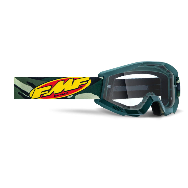 FMF Powercore Core Assault Camo Clear Goggle