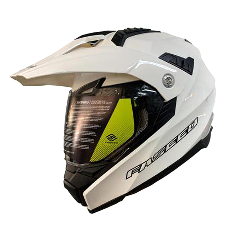 Faseed Adventure Helmet | White