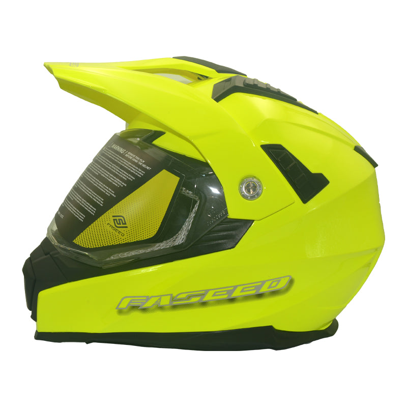 Faseed Adventure Helmet | Fluo Yellow