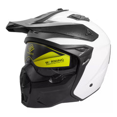 Faseed FS X1 Open | Closed Face Helmet| White