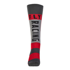 FLY MX Sock Thick Grey | Red