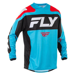 FLY F16 Youth Jersey Cyan | Black | White