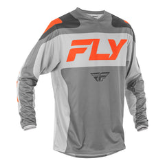 FLY F16 Youth Jersey Grey | Orange