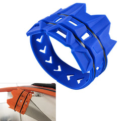 TT Racing Factory Pipe Guard - Blue