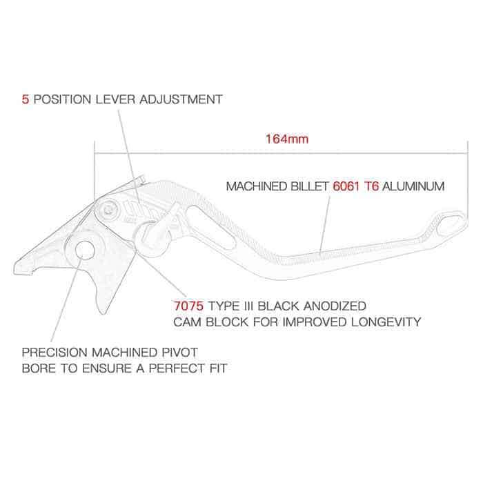 TT Racing KTM 1190 | 1290 Clutch and Brake Lever Set