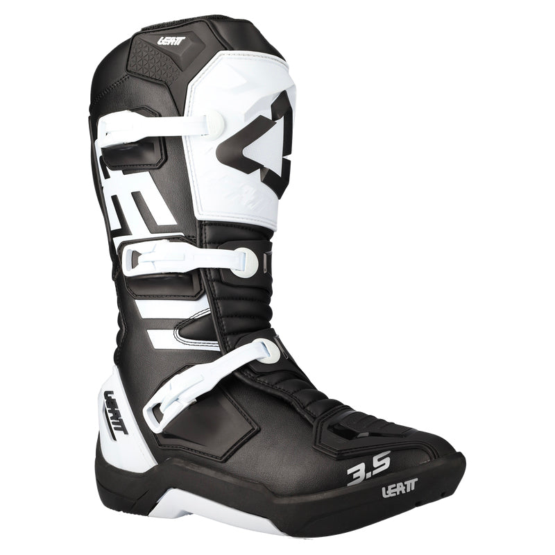 Leatt 3.5 V22 MX And  Enduro Boots Black | White