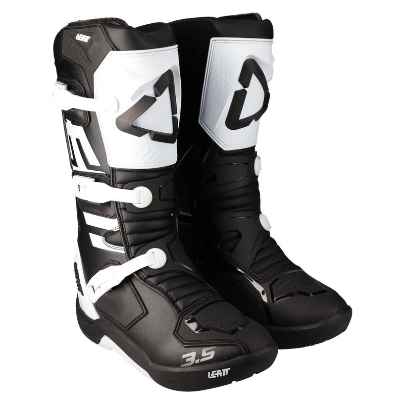 Leatt 3.5 V22 MX And  Enduro Boots Black | White