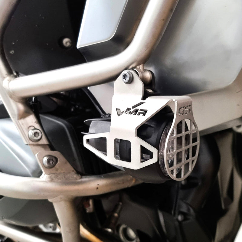 Motorradical BMW R1200GS|A Spotlight Guard Set | Silver