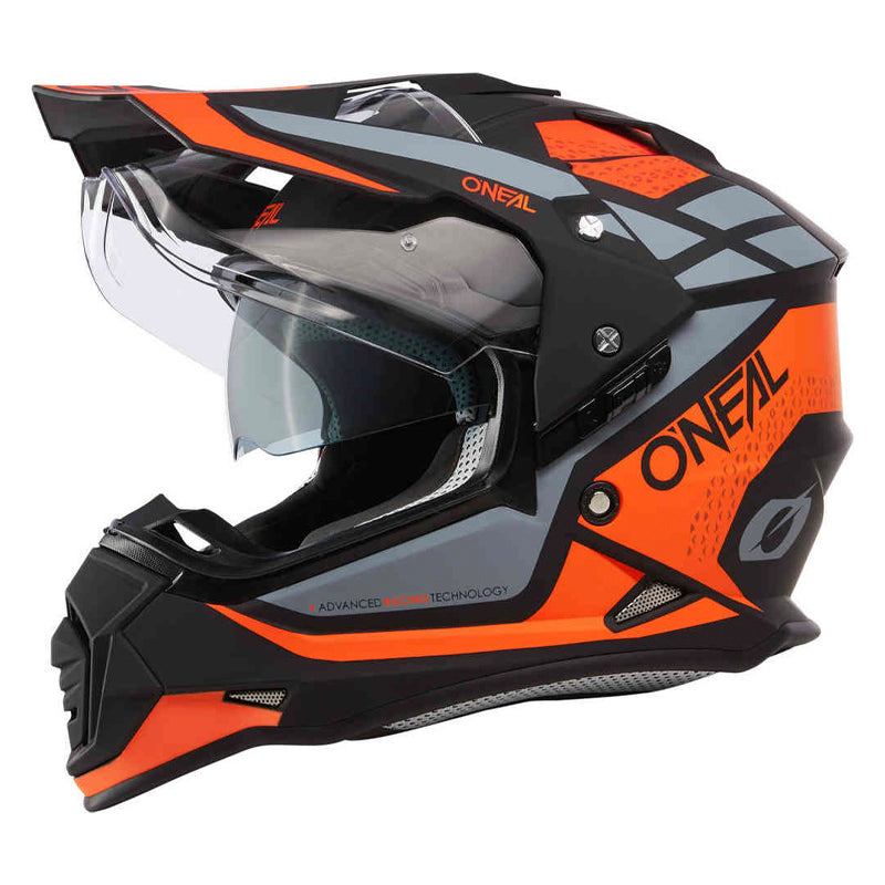 O Neal Sierra R Adventure Helmet Orange | Black | Grey