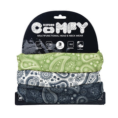 Oxford Comfy Buff Set Of 3 | Paisley