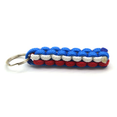 Blue|Black  Paracord Keyring