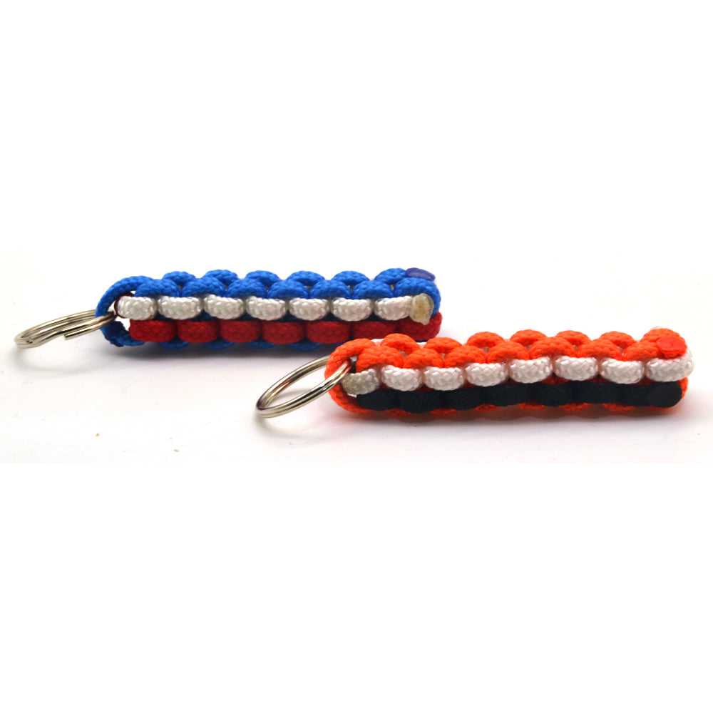 Blue|Black  Paracord Keyring