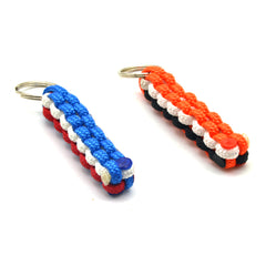 Blue|Black  Paracord Keyring