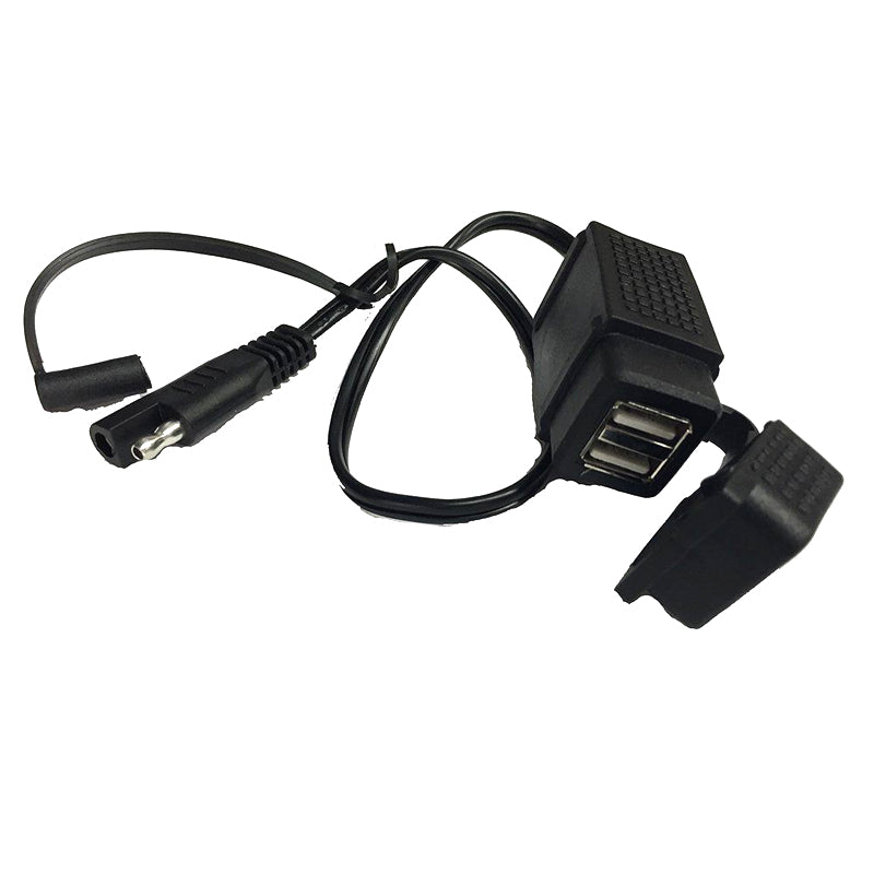 Desert Fox SAE to Weatherproof Power Socket Dual USB Charger