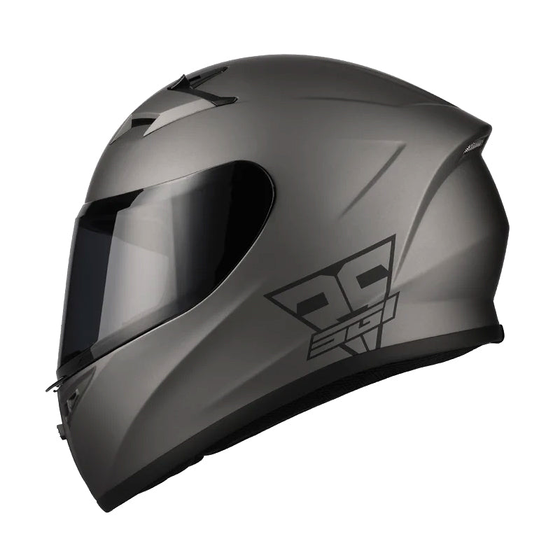 SGI Tyro Full Face Helmet | Gun Metal