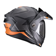 Scorpion ADX2 Camino Flip Up Adventure Helmet Matt Black | KTM