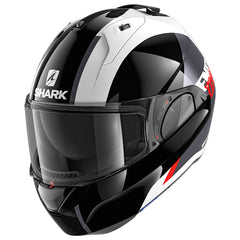 Shark Evo Endless WKR White | Black | Red Modular Helmet