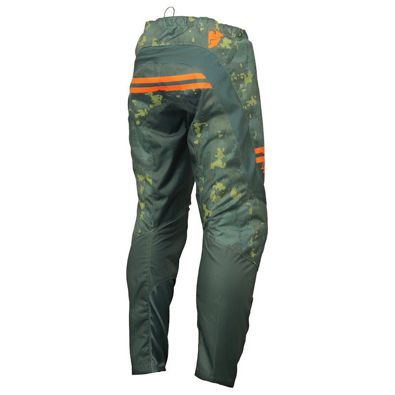 Thor Sector Digi MX Pants Green | Camo