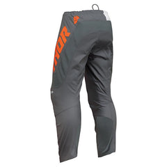 Thor Sector Checker MX Pants Charcoal | Orange